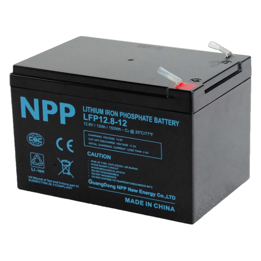 Batterie Lithium Npp 128v 12ah 1536wh